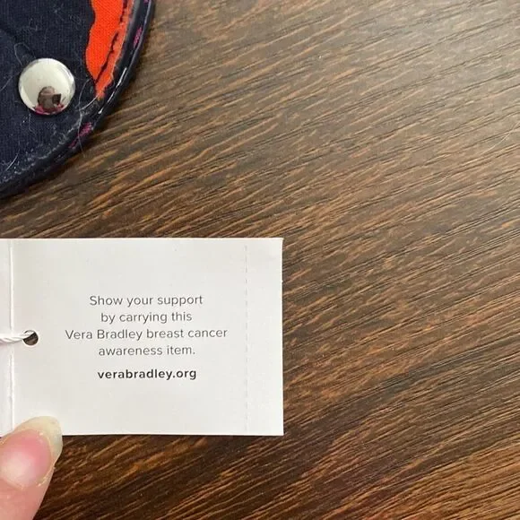 NWT Vera Bradley Iconic Cord Keeper Butterfly Keeper - Picture 4 of 8